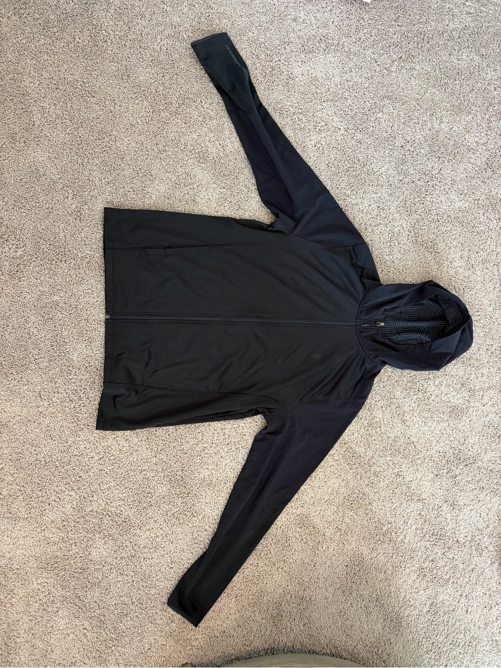 Under Armour Black ColdGear Fitted 2XL Performance Top